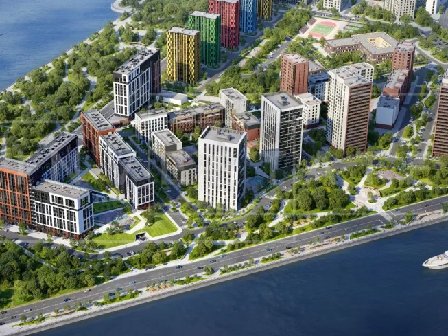 Нагатинская пойма, проектируемый пр-д, 4062, вл.6