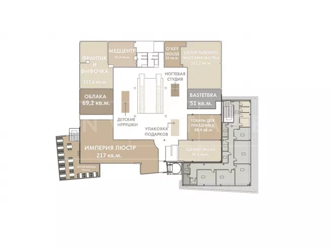 МО, Одинцовский городской округ, п. Горки-2, Рублёво-Успенское ш., 17