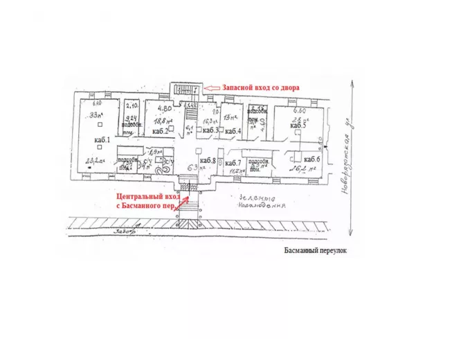 арендный бизнес г Москва, 1-й Басманный пер., 5/20, стр. 1 в ЦАО, метро Комсомольская г Москва, 1-й Басманный пер., 5/20, стр. 1