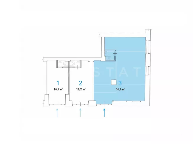 арендный бизнес Дмитрия Ульянова ул., 10/1, кор. 1 в ЮЗАО, метро  Дмитрия Ульянова ул., 10/1, кор. 1