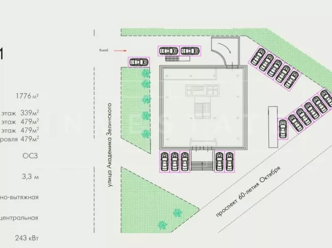 арендный бизнес г Москва, 60-летия Октября пр-т, 6 в ЮЗАО, метро Ленинский проспект г Москва, 60-летия Октября пр-т, 6